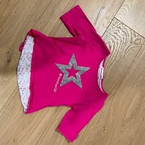 American Girl star bright tee EUC sz6
